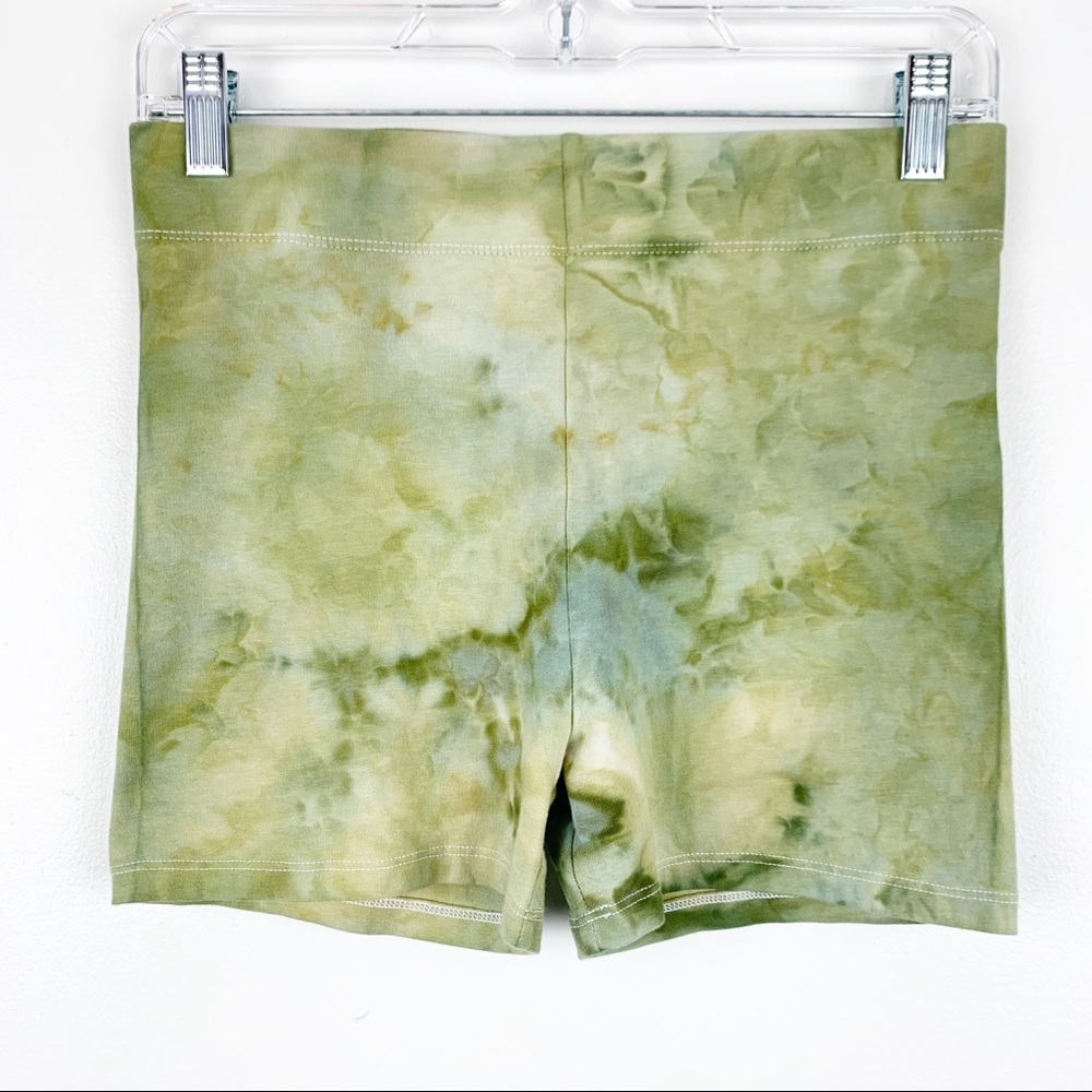 The Sundrip Tie Dye Bike Shorties medium
